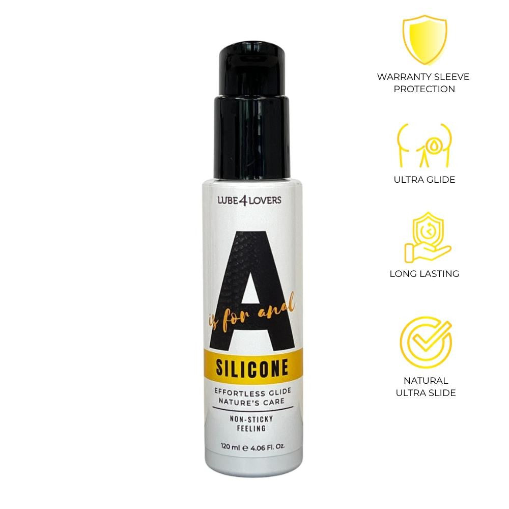 Lubrificante Anale Base Silicone A Lunga Durata - 120 ml