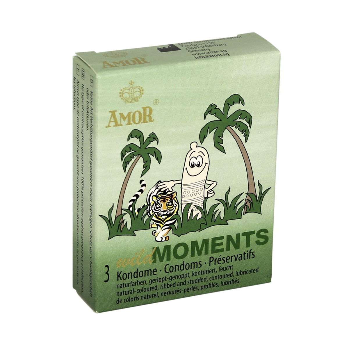 Preservativi Stimolanti Amor Wild Moments