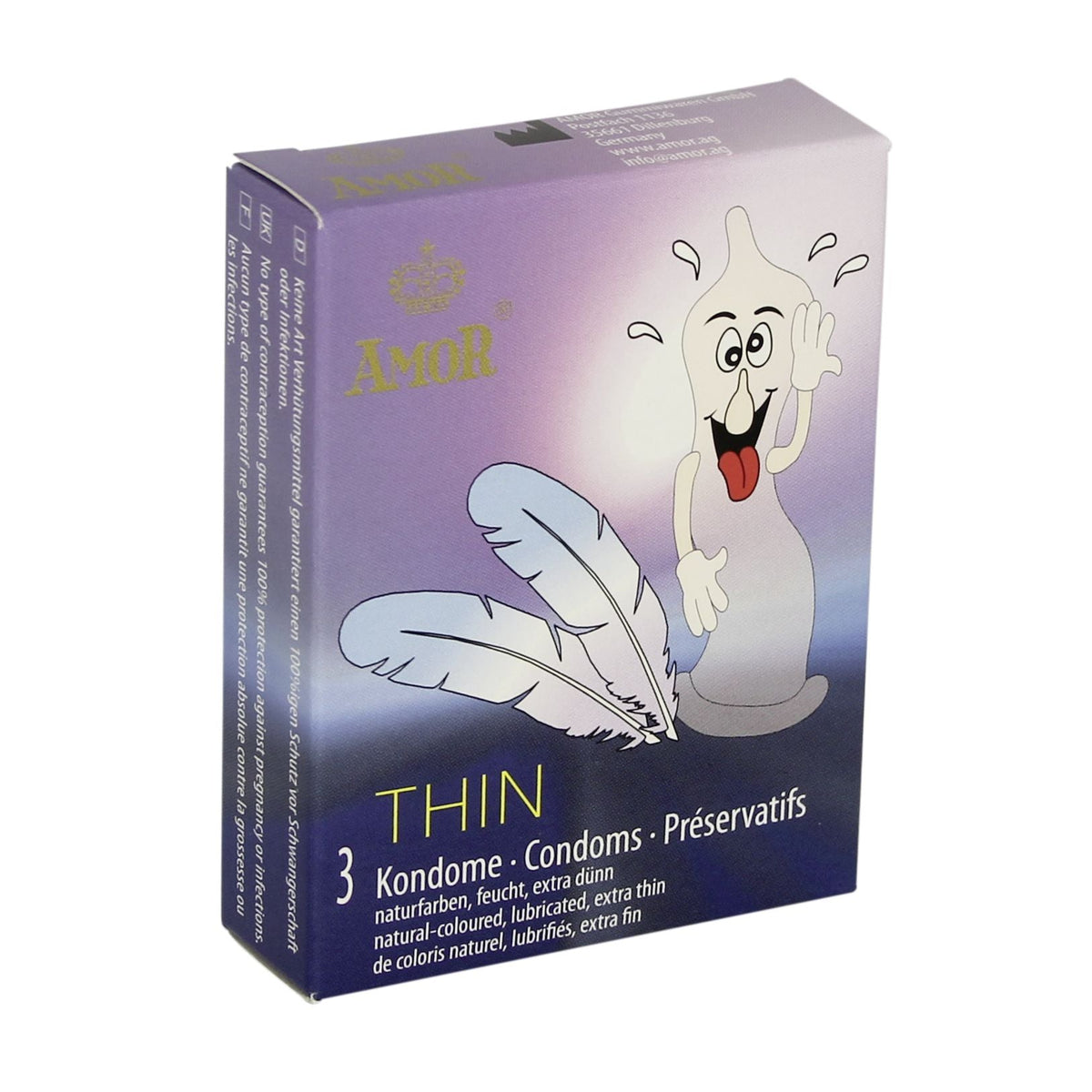 Amor Thin Ultra-dünne Kondome von Amor Condoms | Kondome