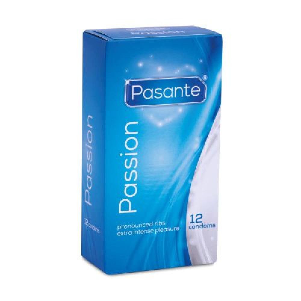 Preservativi Stimolanti Pasante Ribbed Passion