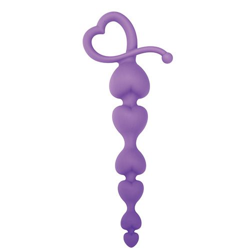 Cuori in Fila | Kit Vibryz: Catena anale Hearty purple