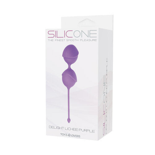 Palline delight pussy lichee silicone purple