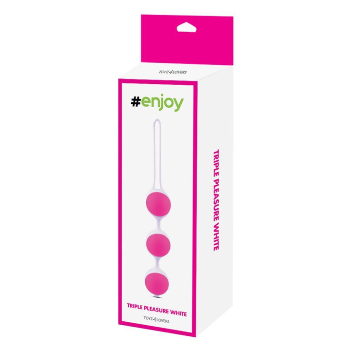 Palline Triple Pleasure White