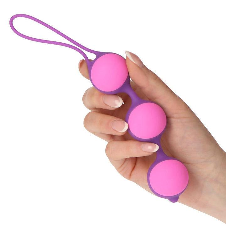 Allenamento a Tre | Kit Vibryz: Palline Triple pleasure purple