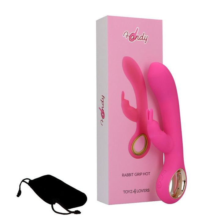 Vibratore Rabbit Grip Hot