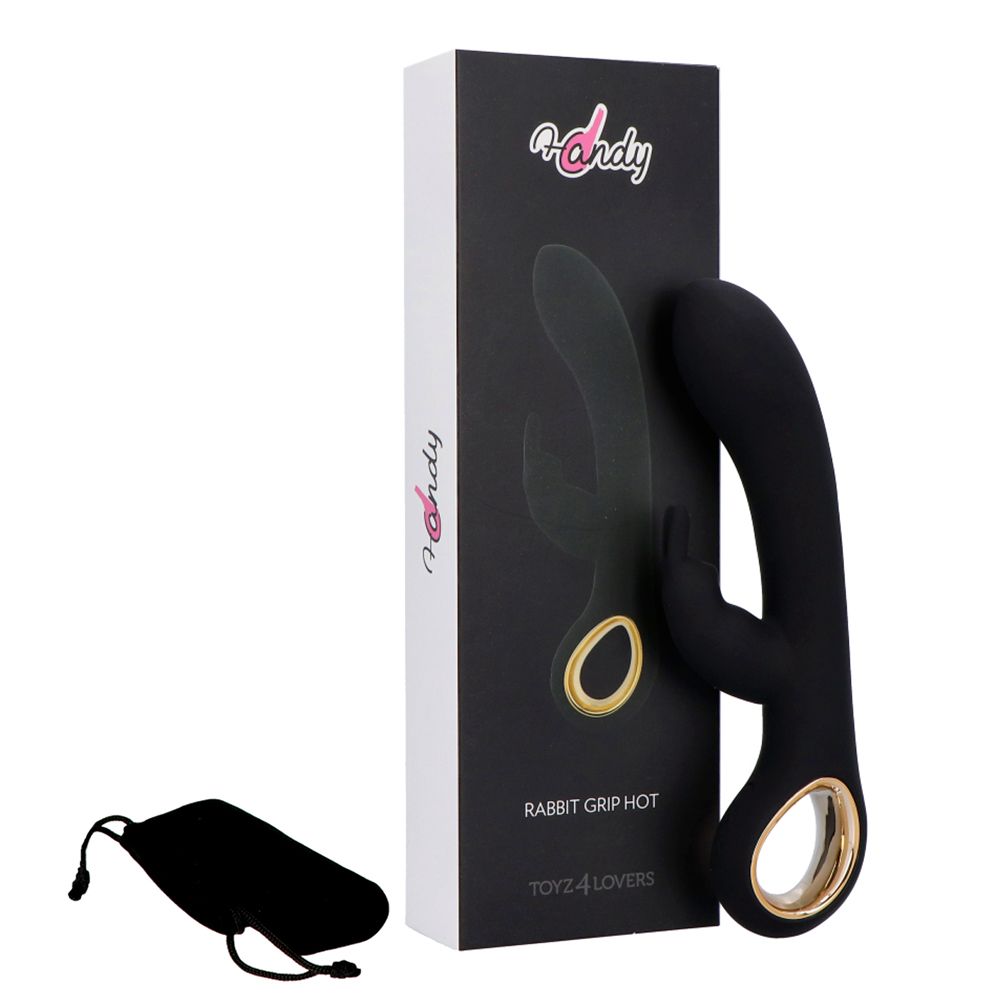 Vibratore Rabbit Grip Hot