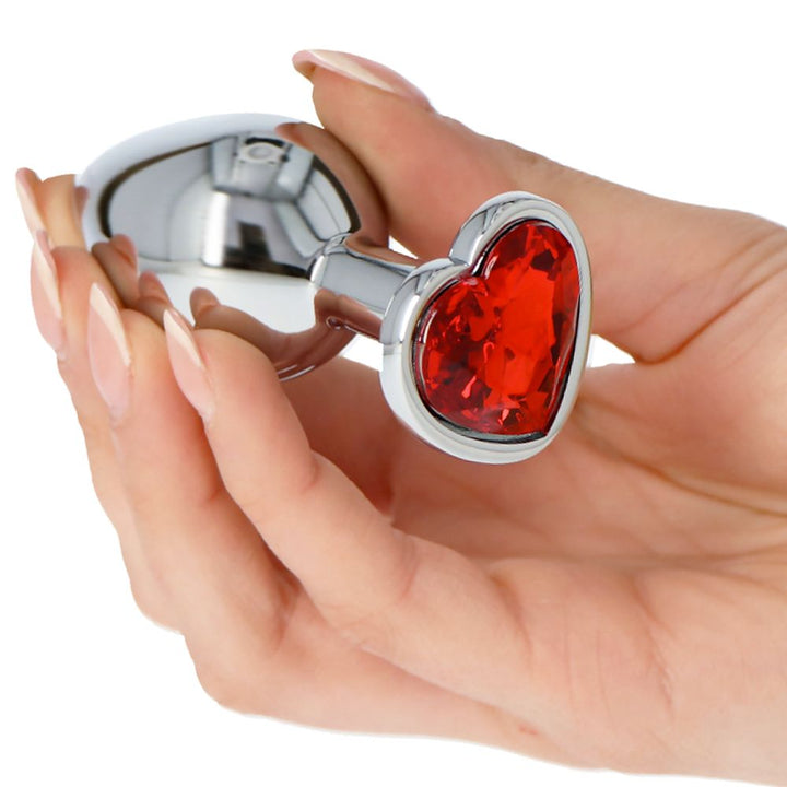 Cuore Prezioso | Kit Vibryz: Plug Anale Heart Ø 3,2 cm