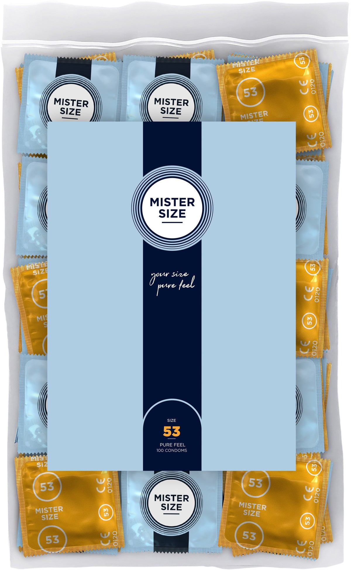 Preservativi Ultra Sottili 53 Mister Size