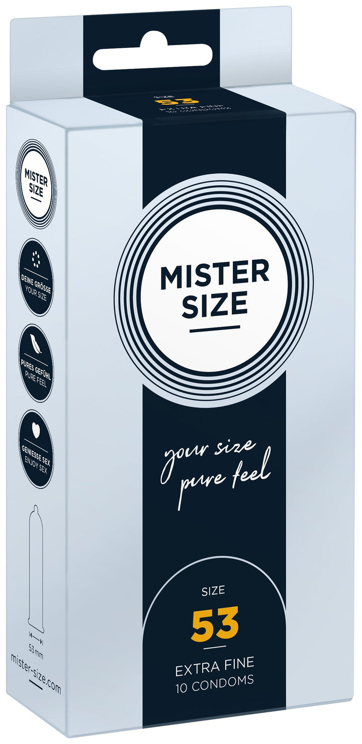 Preservativi Ultra Sottili 53 Mister Size