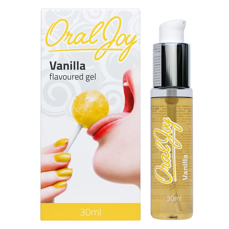 Oral Joy Vanilla Oral Sex Gel by Cobeco Pharma | Flavoured Lubricants