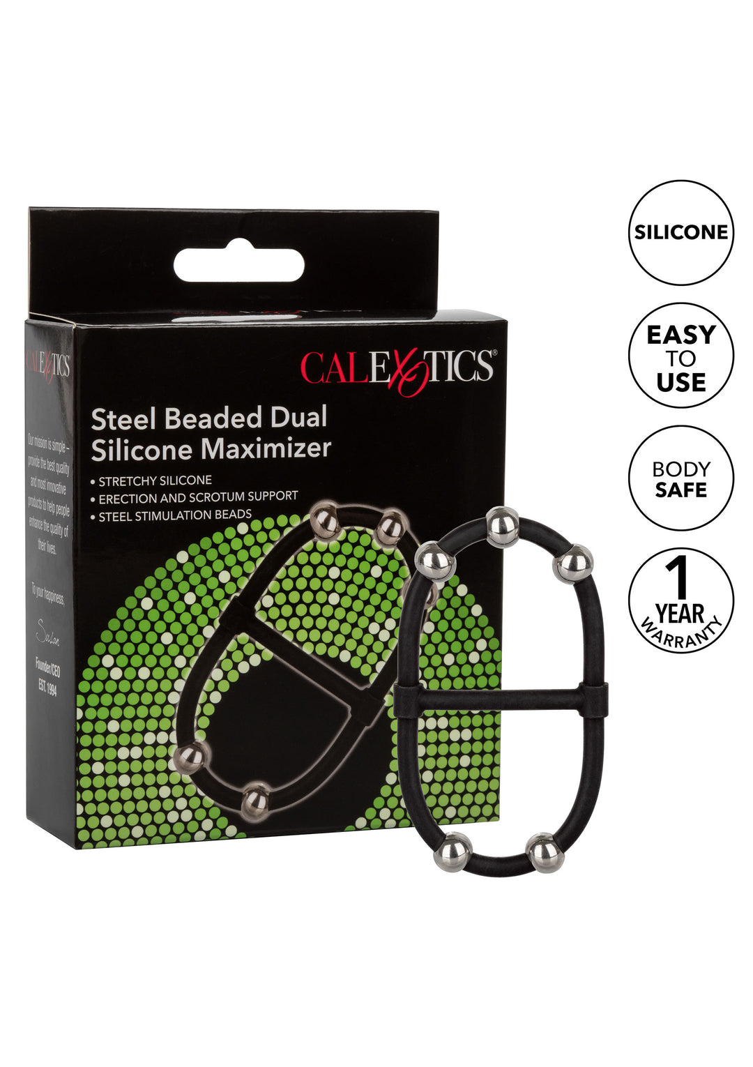 Beaded Dual Silicone Maximizer