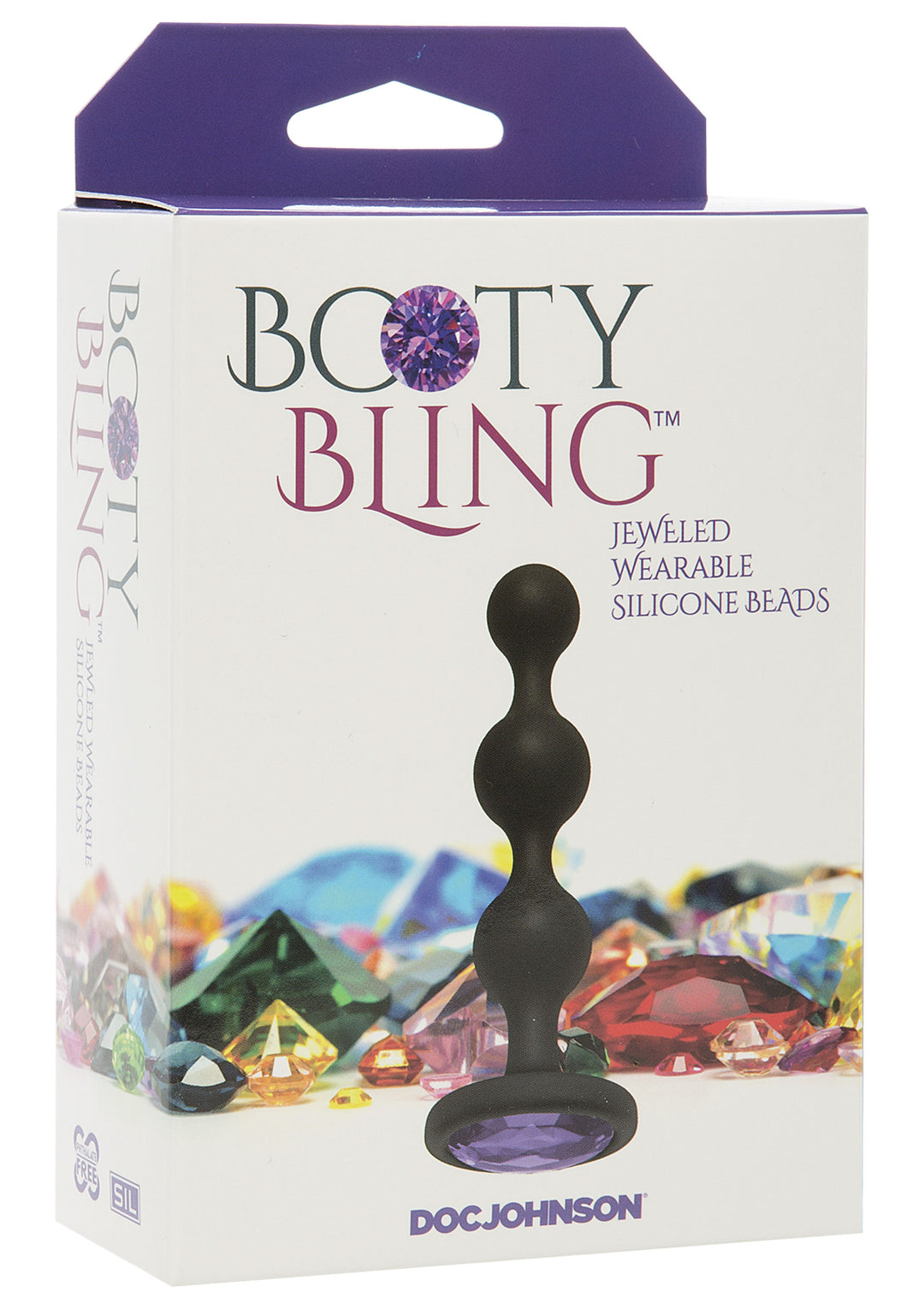 Booty Bling Wearable Beads - Purple