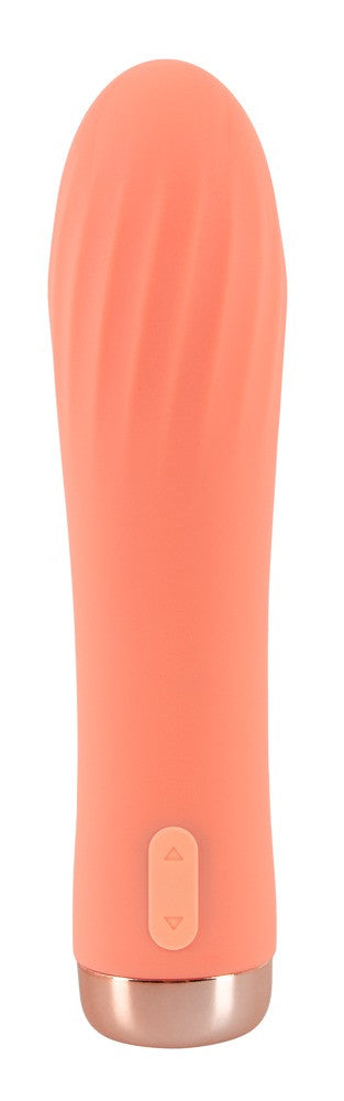 Mini Ribbed Vibrator - 13,5cm