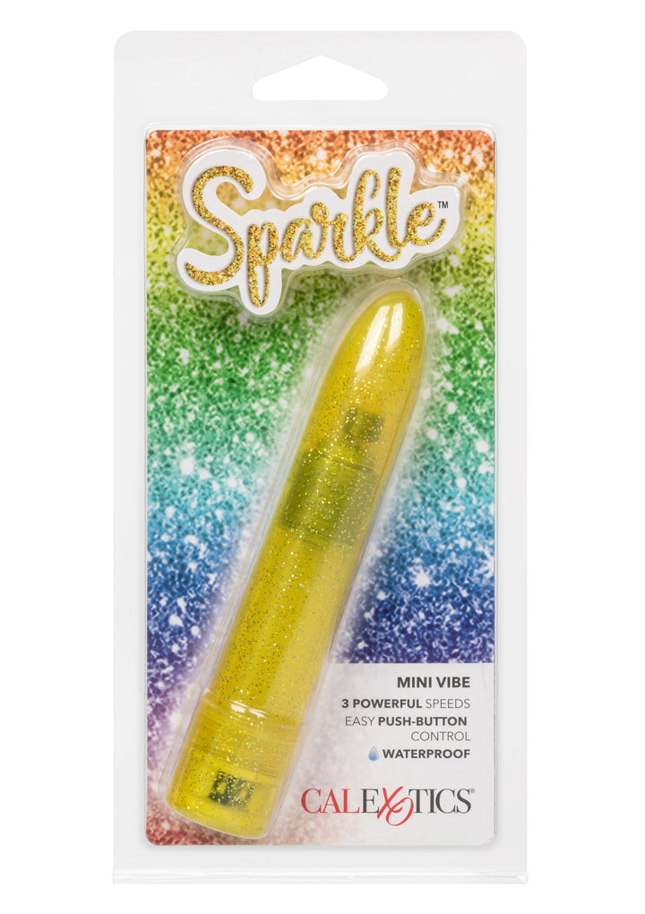 Yellow Sparkle Mini Vibe - 11,5cm