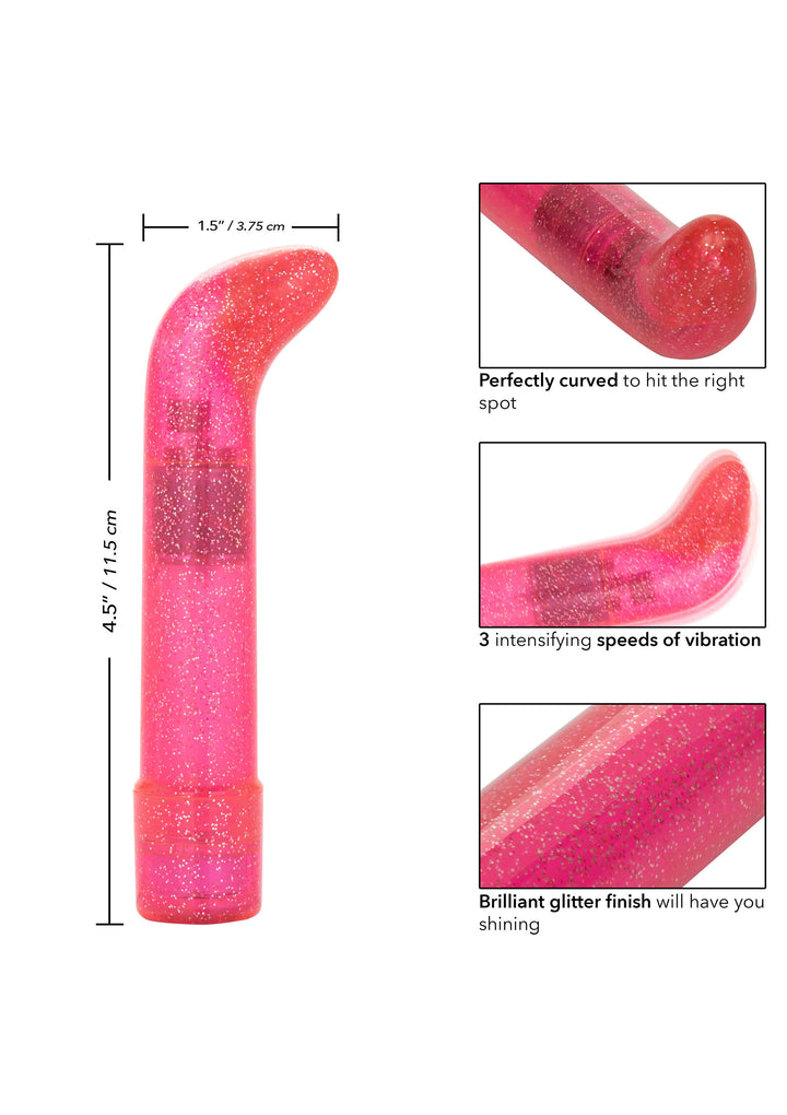 Pink Sparkle Mini G-Vibe - 11,5cm