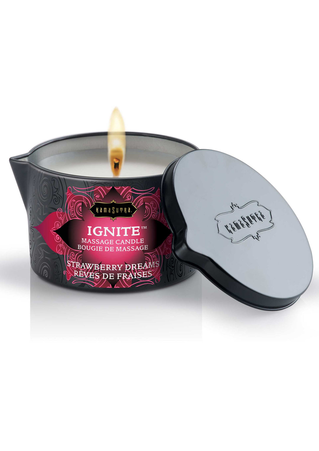 Candela da massaggio Strawberry Massage Candle 170gr