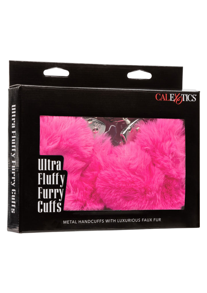 Manette fucsia Ultra Fluffy Furry Cuffs