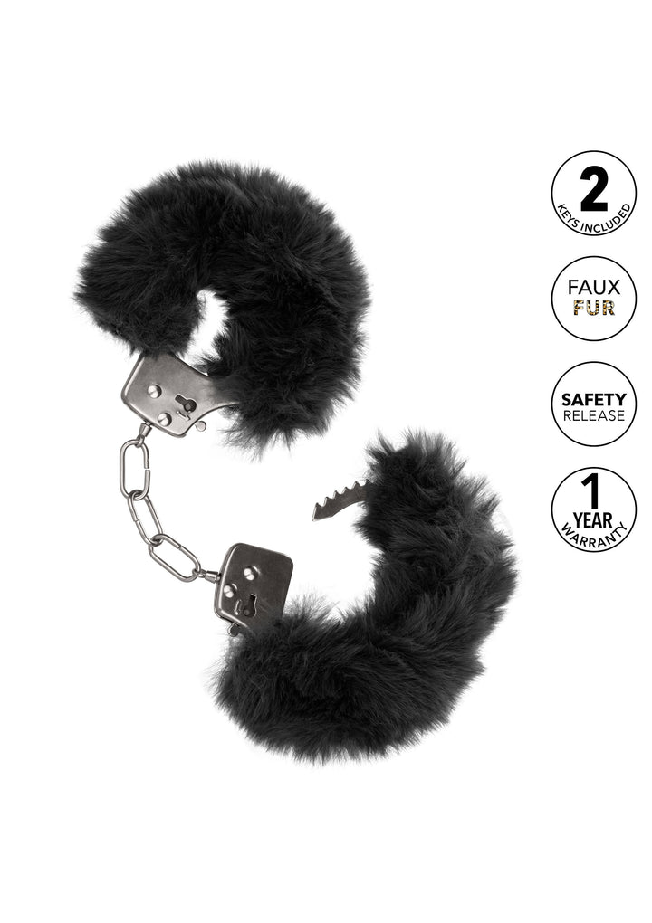 Manette nere Ultra Fluffy Furry Cuffs