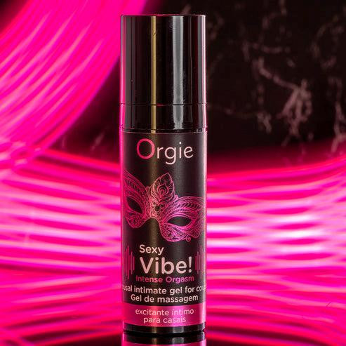 Gel lubrificante stimolante sexy vibe intense orgasm orgie