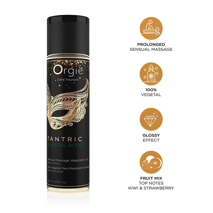 Olio Tantric Sensual Oil Celestial Scent Orgie 200 ml