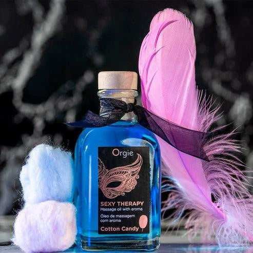 Kit per massaggi commestibile oral sexy therapy cotton candy