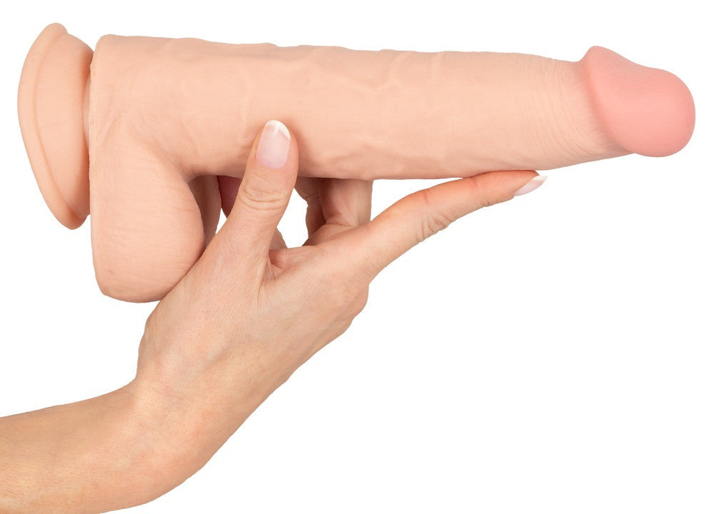 Dildo with Movable Skin - 25cm