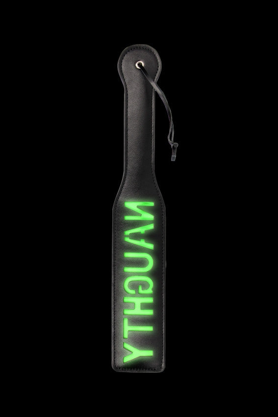 Sculacciatore Naughty'' Paddle Glow in the Dark