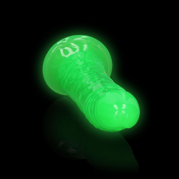 Slim Realistic Dildo 7 Neon Green - 20cm