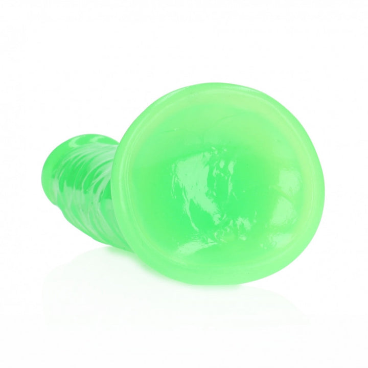 Slim Realistic Dildo 7 Neon Green - 20cm