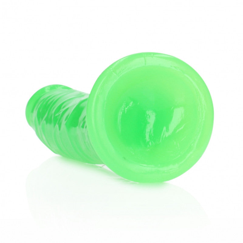 Slim Realistic Dildo 8 Neon Green - 22cm