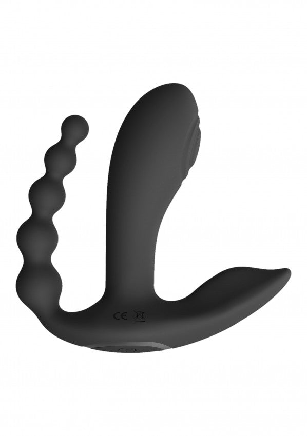 Kata 3 in 1 - Vaginale/Clitorideo/Anale - 9,9cm