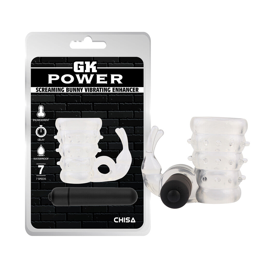 Screaming Bunny vibrierende Penis-Hülle