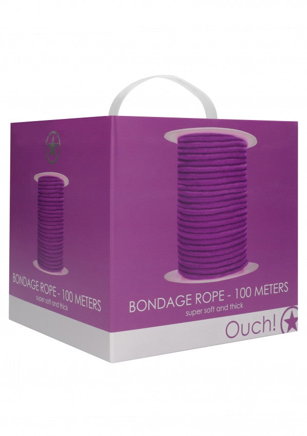 Corda per shibari Ouch - Bondage Rope - 100 Meters - Purple