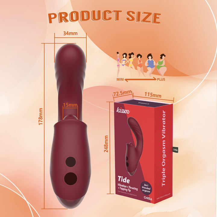 Tide-Doppelstimulationsvibrator