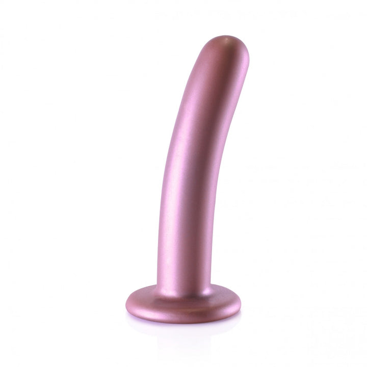 Smooth G-Spot Dildo Rose Gold - 14,5cm