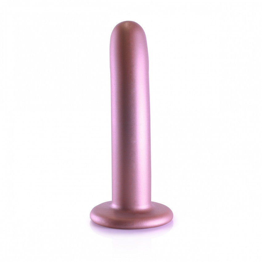 Smooth G-Spot Dildo Rose Gold - 14,5cm