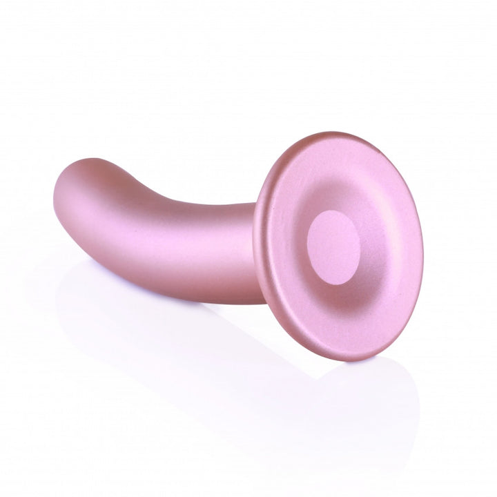 Smooth G-Spot Dildo Rose Gold - 14,5cm