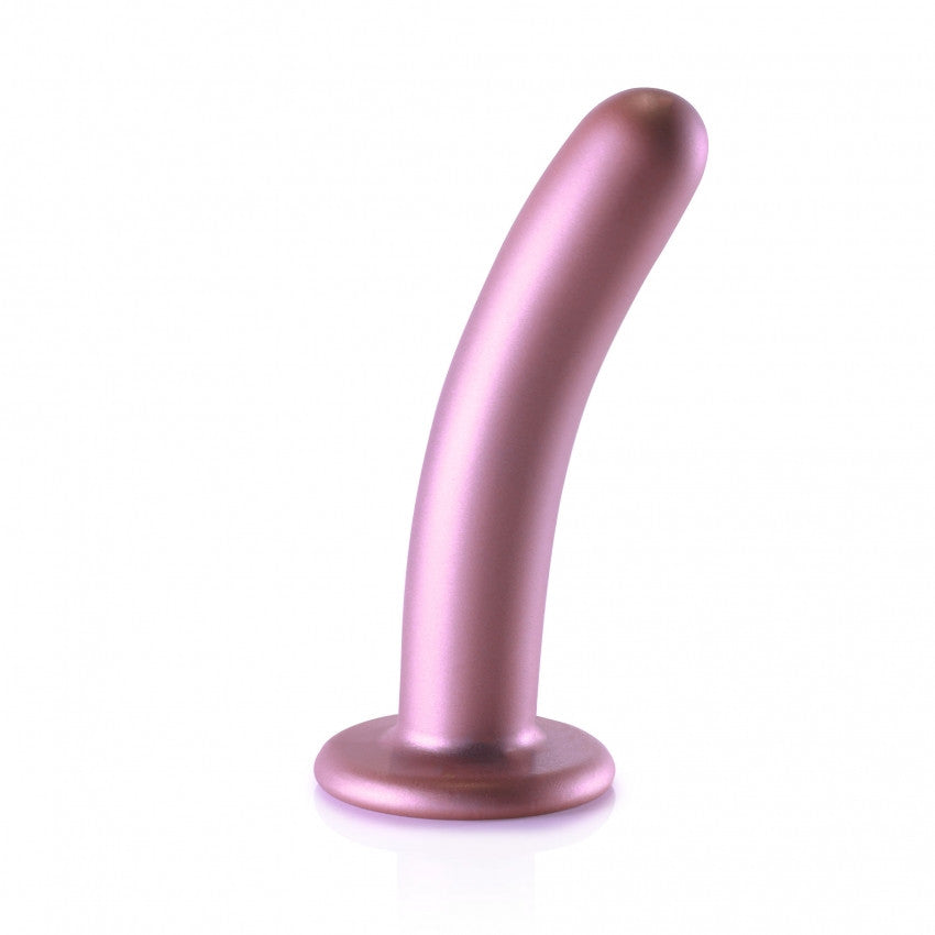 Smooth G-Spot Dildo Rose Gold - 14,5cm