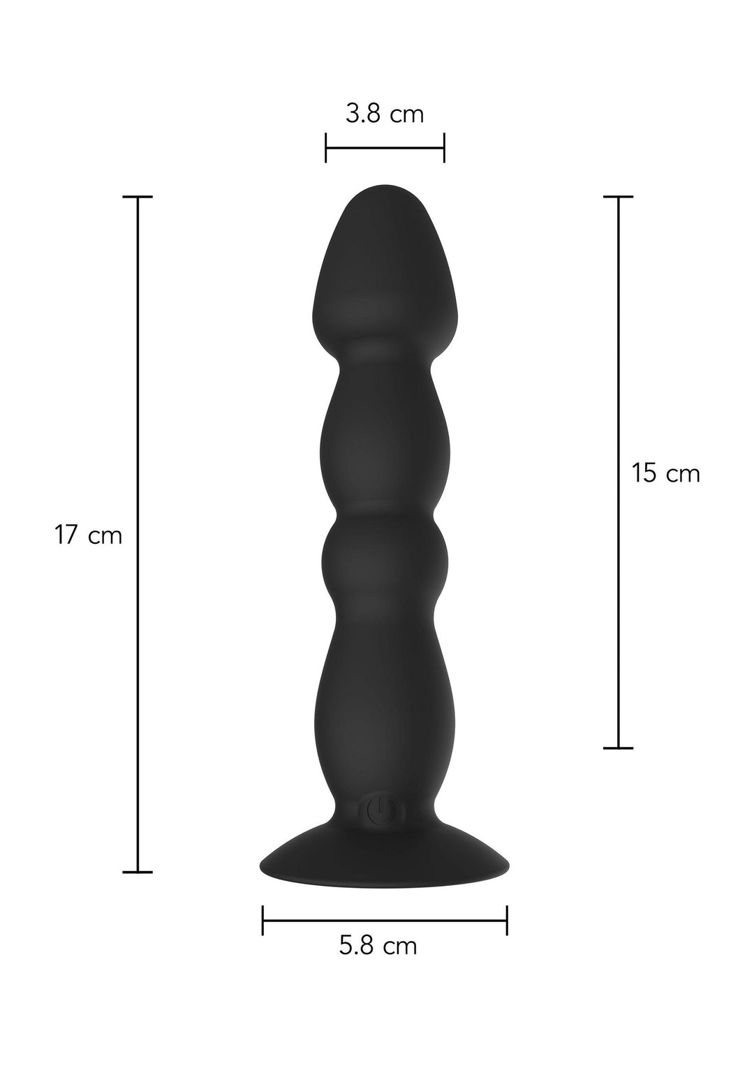 Vibrating Anal Plug Large