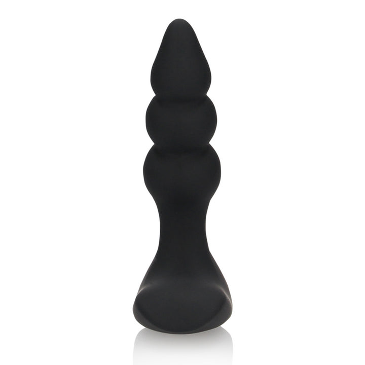 Beaded Vibrating Anal Plug RC