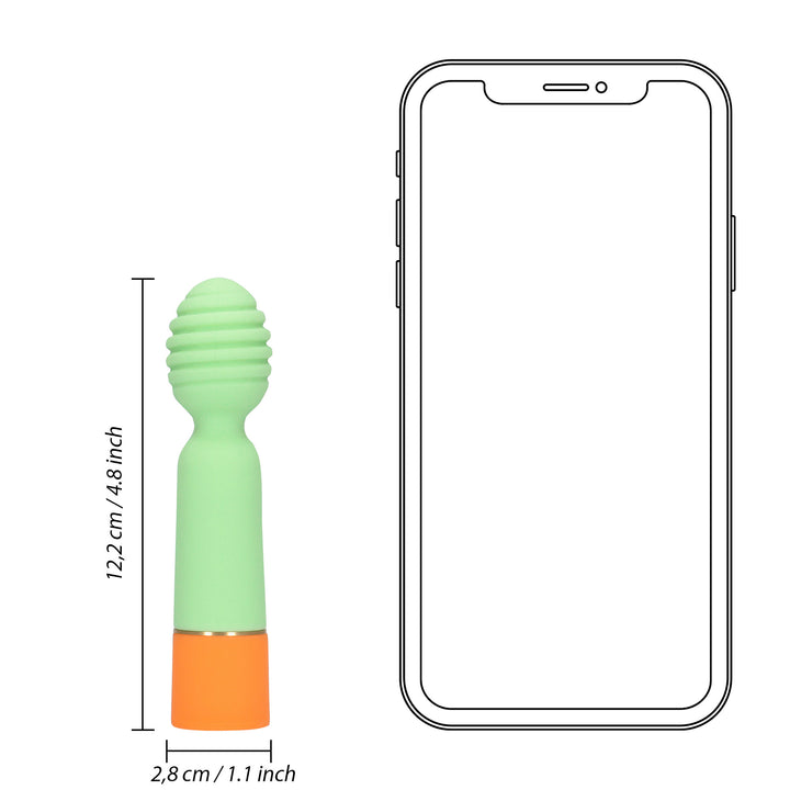 Ribbed Mini Vibrator