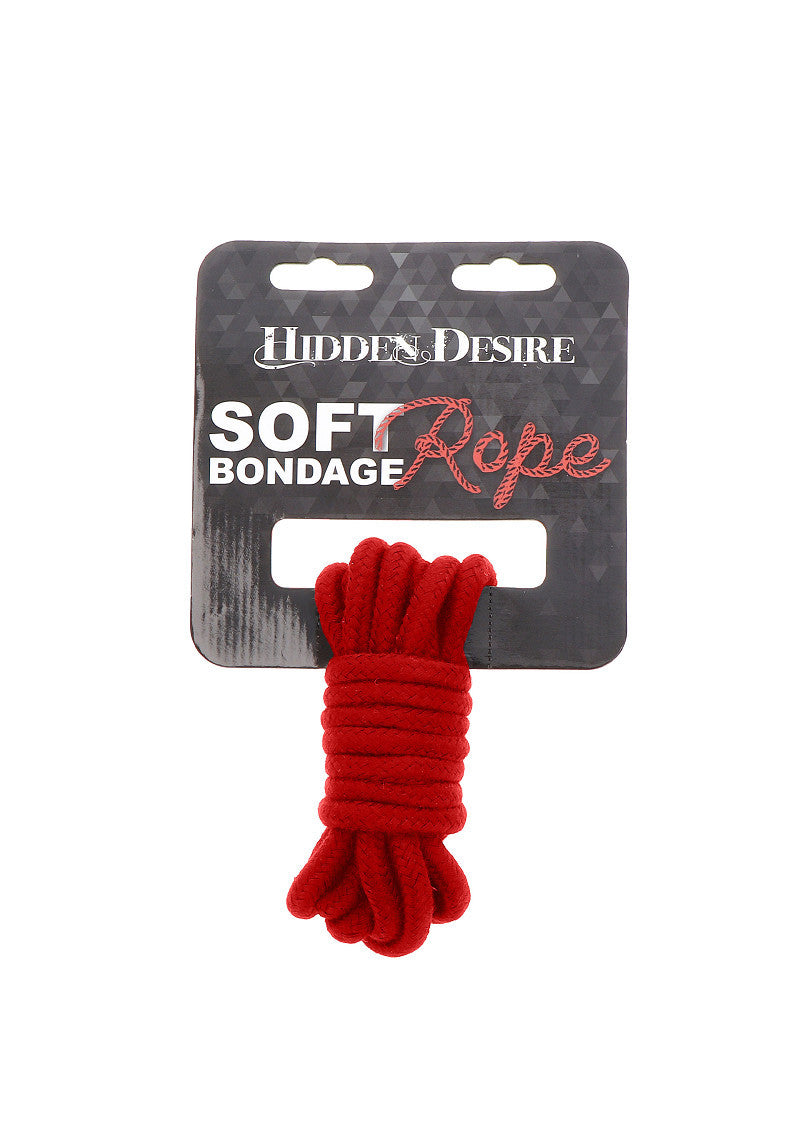 Corda bdsm Hidden Desire 3 m red