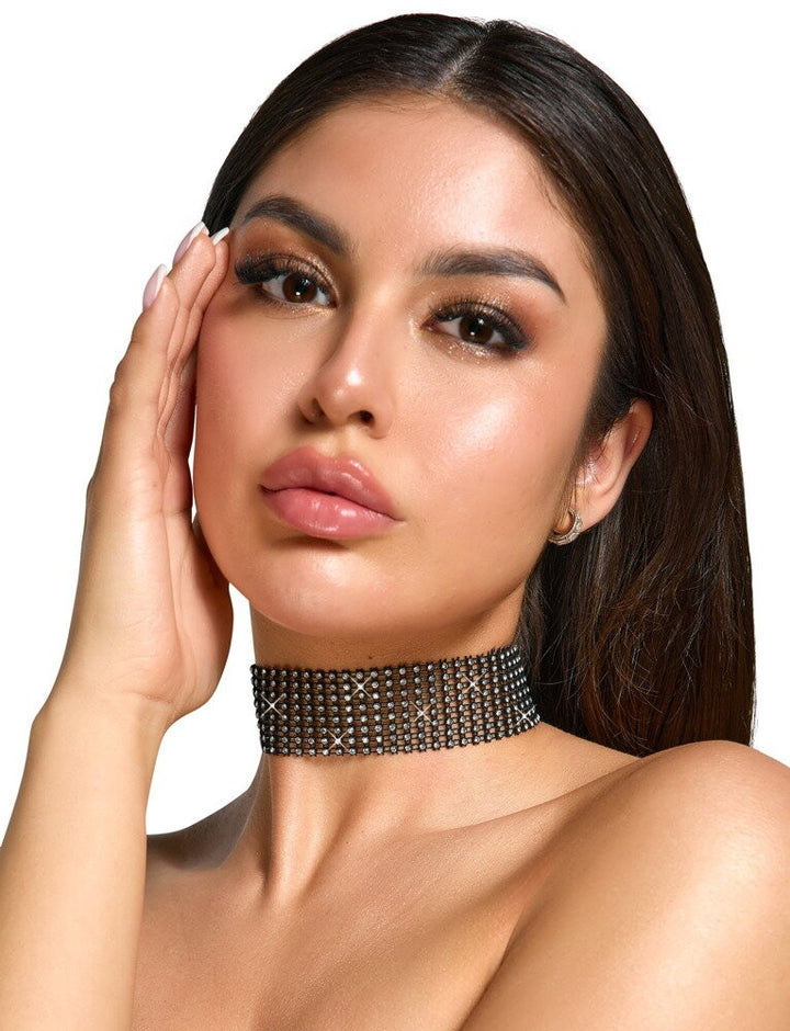 Choker con Strass - Cottelli Accessories