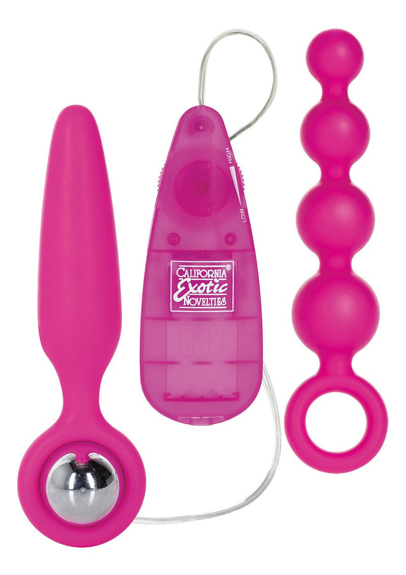 Booty Vibro Kit Pink