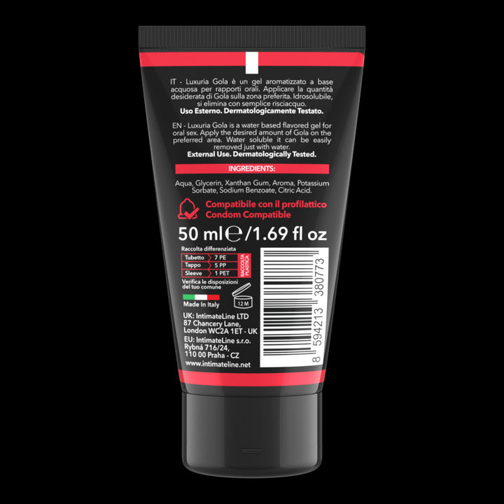 Gel Lubrificante Gusto fragola