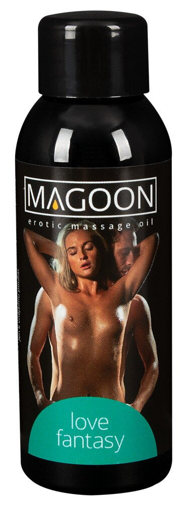 Olio per massaggi erotici aromatizzato Love Fantasy