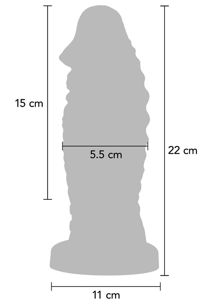 Extreme Monster Dildo Vibrante