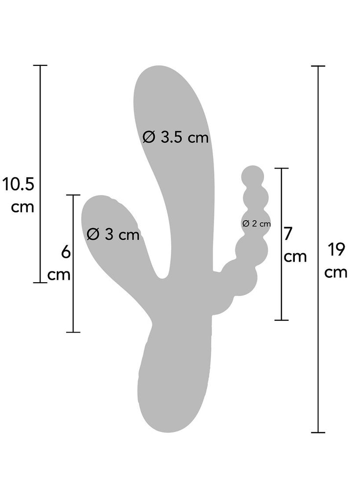 vibratore Tripla Stimolazione Xocoon