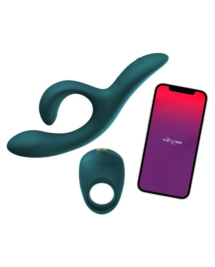 Set anello e vibratore rabbit con App We-Connect WE-Vibe