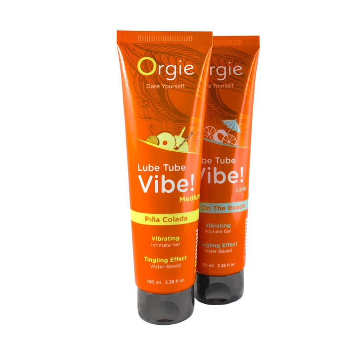 Lubrificante intimo gel sessuale effetto formicolio gusto Pina Colada Orgie